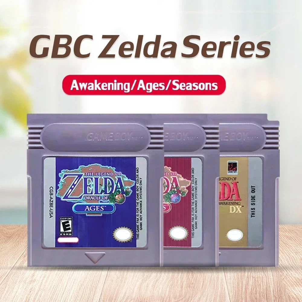 Board Game Zelda - ตลับเกมยอดนิยมและสนุกๆ สำหรับเครื่องเกม GBC ตำนานแห่งเซลด้า ลุคส์ ออฟ