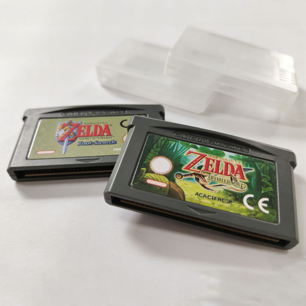 Board Game Zelda - ตลับเกม GBA 32 บิต สำหรับเครื่องเล่นวิดีโอเกม การ์ดเกม