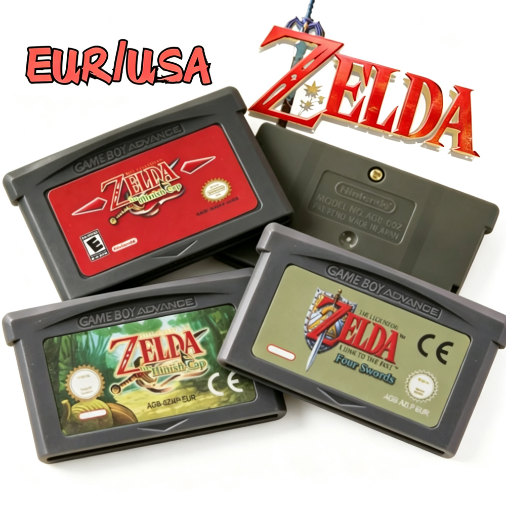 Board Game Zelda - การ์ดเกม Hot Zelda GBA สำหรับเครื่องเล่นวิดีโอเกม 32