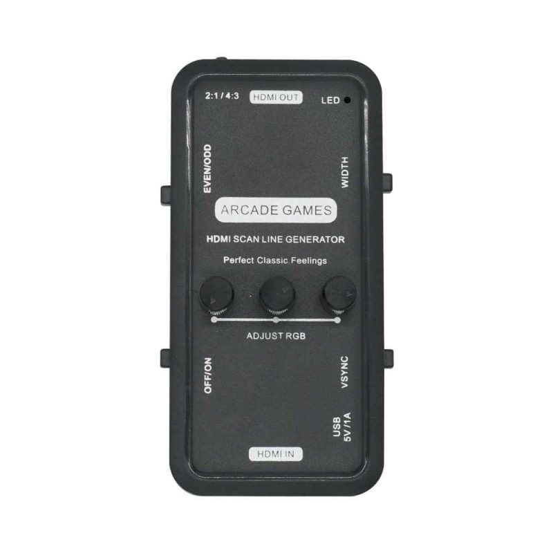 Board Game Path - เครื่องกำเนิดสัญญาณ HDMI แบบพกพาเอาต์พุตวิดีโอสแกนไลน์บอร์ดเครื่องกำเนิดสำหรับเกมย้อนยุค/นักเล่นเกม/MAME/อาเขต/โปรแกรมจำลอง