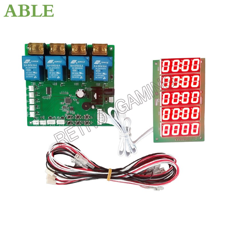 Board Game Verdant - JY-215 Inbuilt เคาน์เตอร์ 4 ช่อง Timer