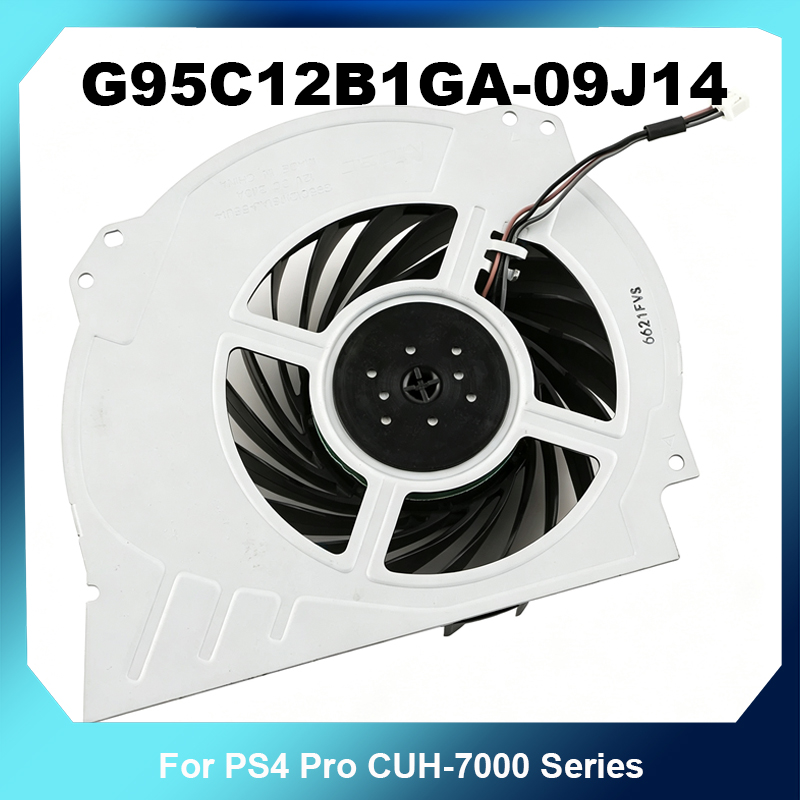 Board Game Heat - G95C12B1GA-09J14 4 พินพัดลมระบายความร้อนภายในสำหรับ PS4 โปร CUH-7000