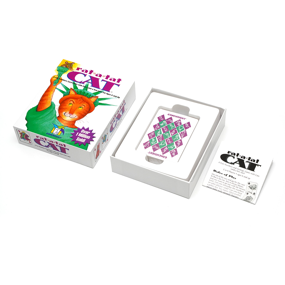 Rat a Tat Cat - เกมไพ่ Fun Num - Board Game Solo บทวิจารณ์และราคา
