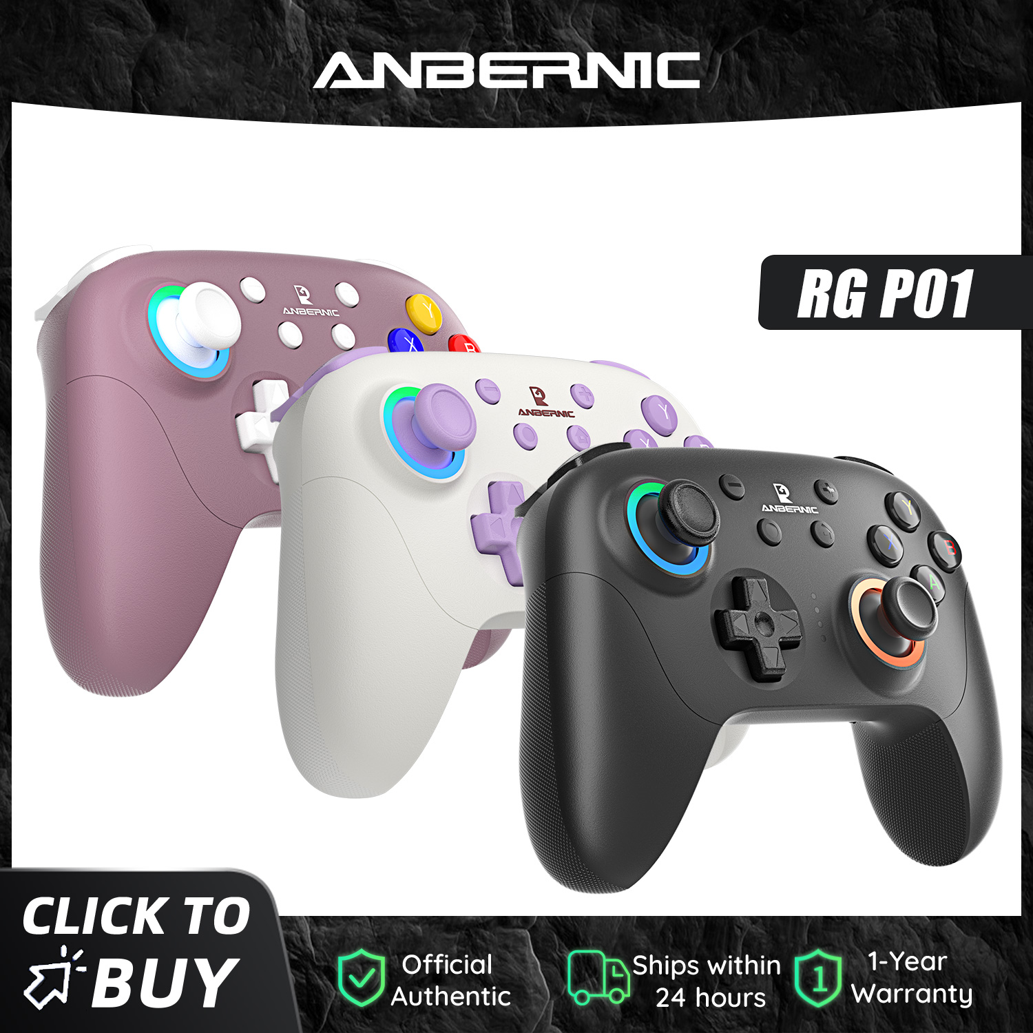 ANBERNIC RG P01 บลูทูธ 5.3/แบบ - Board Game Android บทวิจารณ์และราคา