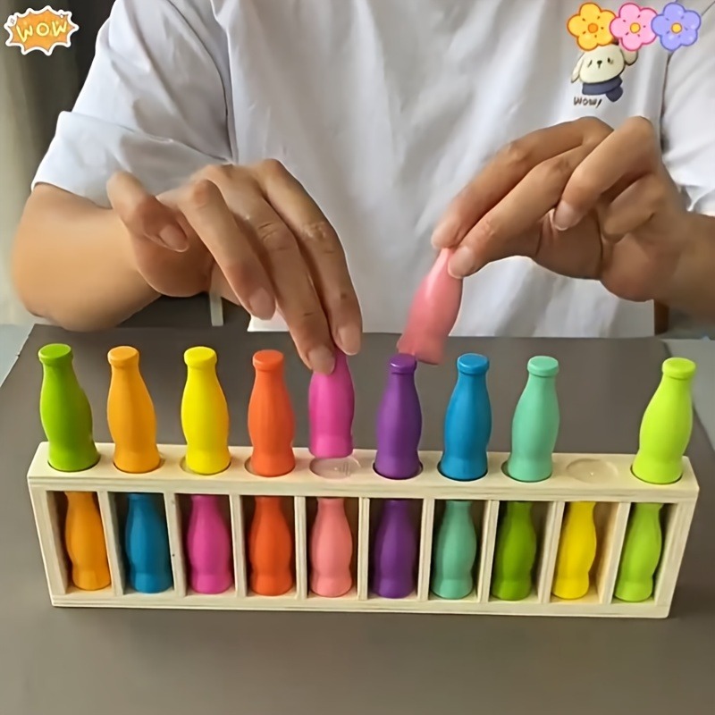 เกมทายสีขวดสนุกๆ ชุดจับคู่ขวด  - Board Game Viral บทวิจารณ์และราคา