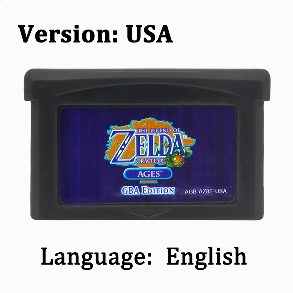 การ์ดเกม GBA 32 บิต คอนโซลวิดี - Board Game Zelda บทวิจารณ์และราคา