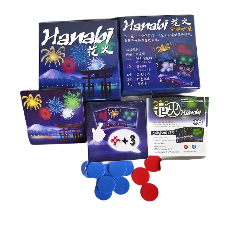 เกมไพ่ร่วมมือฮานาบิ |   ปลดปล่ - Board Game Solo บทวิจารณ์และราคา