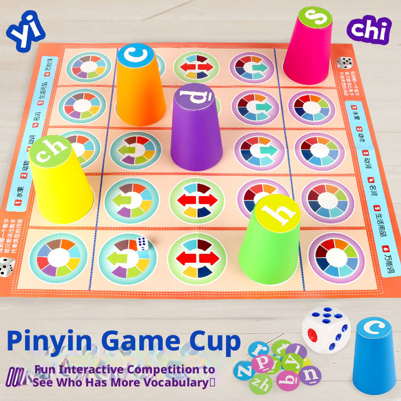 ของเล่นเกมจับคู่พินอินจีนสำหรั - Board Game Heat บทวิจารณ์และราคา