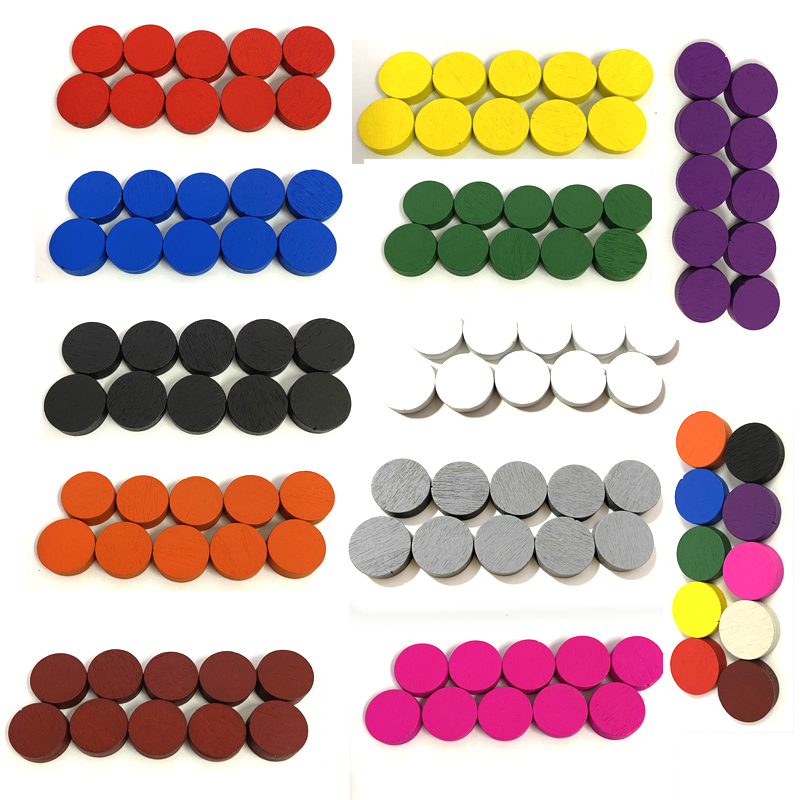 100 ชิ้นเส้นผ่านศูนย์กลาง 15*5 - Board Game Verdant บทวิจารณ์และราคา