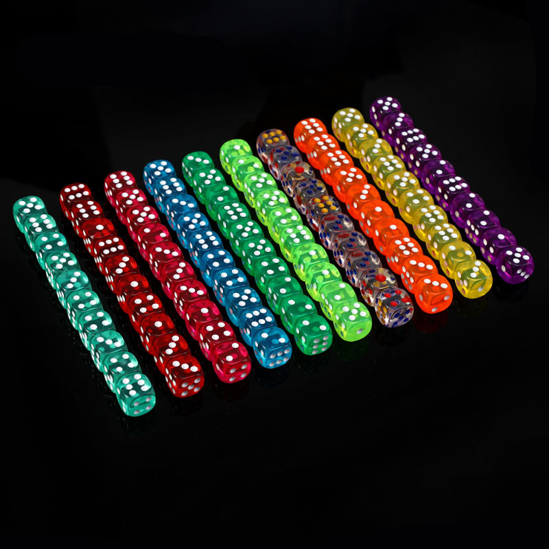 10Pcs Dices Drawstring ลูกเต๋า - Board Game Viral บทวิจารณ์และราคา
