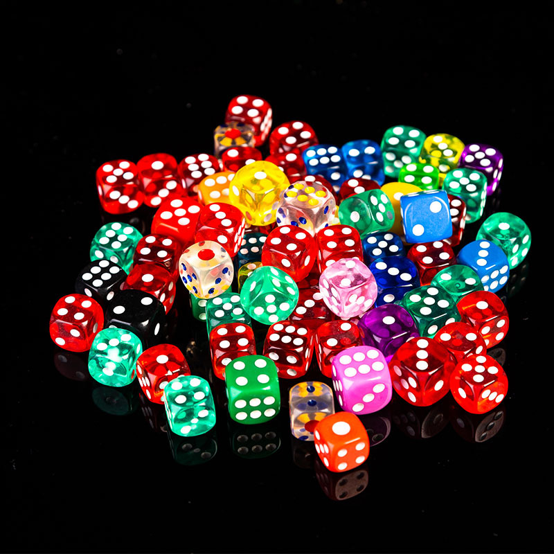 10Pcs Dices Drawstring ลูกเต๋า - Board Game Viral บทวิจารณ์และราคา