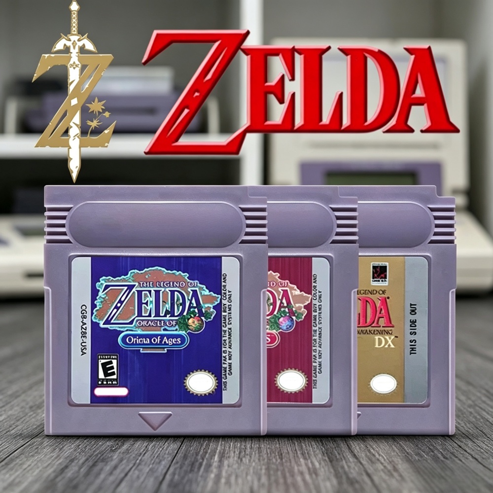 3 รูปแบบ USA Zelda GBC 16Bit ว - Board Game Zelda บทวิจารณ์และราคา