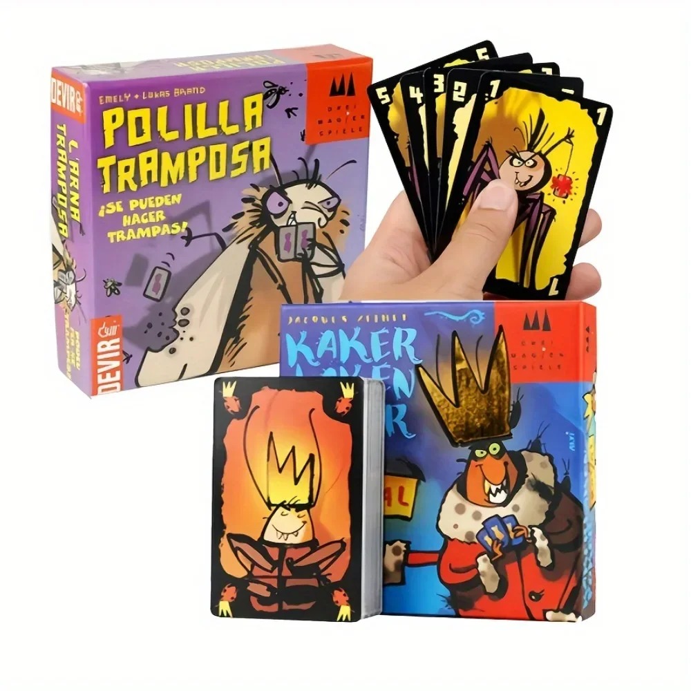 เกมไพ่ Polilla Tramposa ภาษาสเ - Board Game Viral บทวิจารณ์และราคา