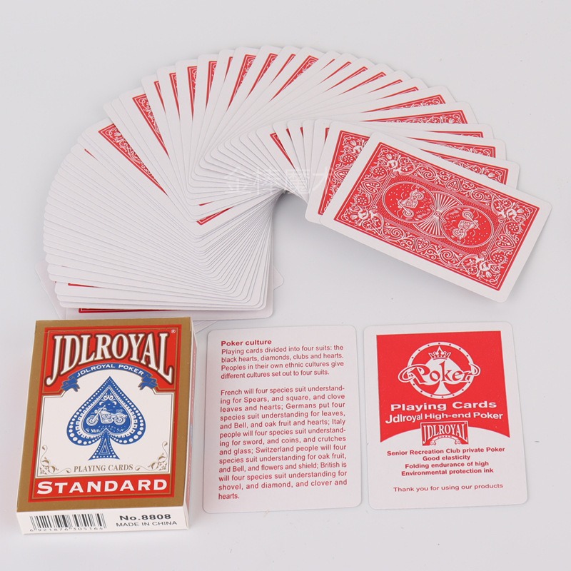ไพ่โป๊กเกอร์มาตรฐาน JDLROYAL ร - Board Game Heat บทวิจารณ์และราคา