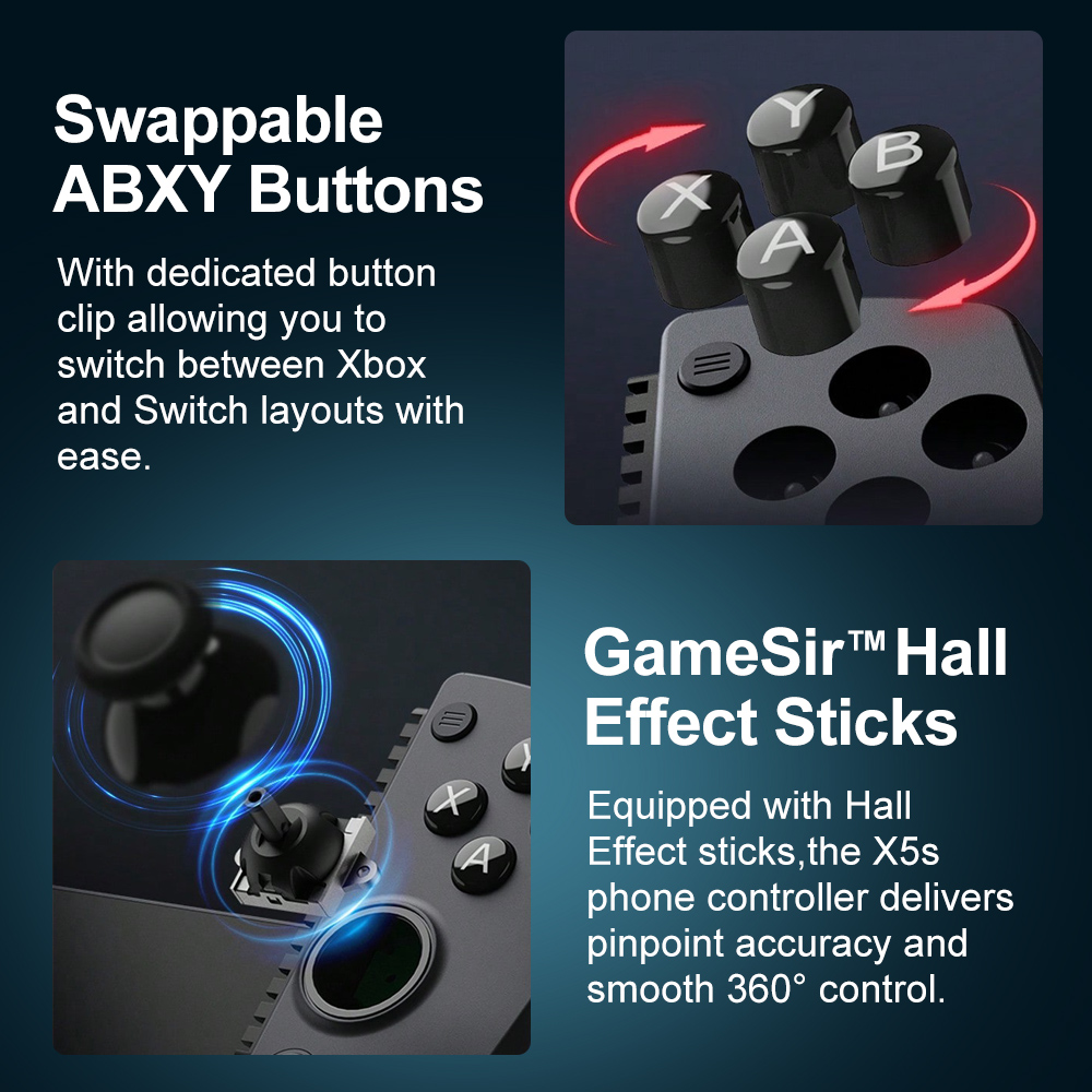 GameSir X5s จอยเกมส์สำหรับโทรศ - Board Game Android บทวิจารณ์และราคา
