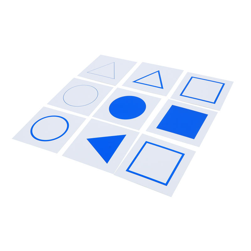 Montessori Sensory ของเล่นเรขา - Cooperative Card Game บทวิจารณ์และราคา
