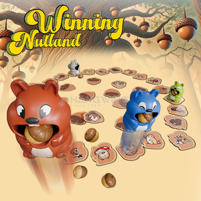 เกมกระดานแข่งขันนักล่ากระรอกนั - Board Game Heat บทวิจารณ์และราคา